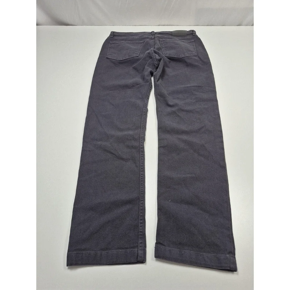 American Giant Straight Jeans Mens 32x30 Gray Dark Wash Regular Fit Denim USA